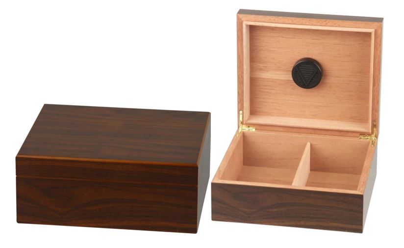 Dark Walnut Finish Humidor